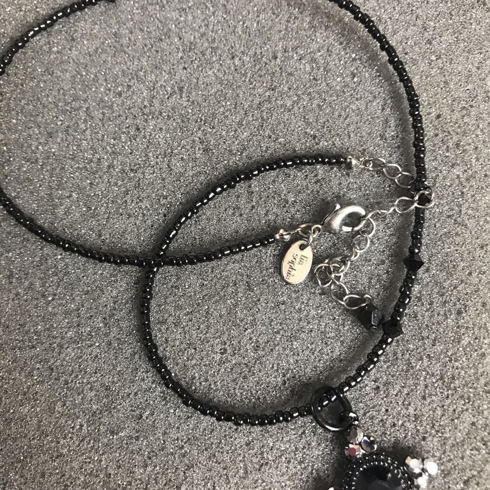Lia Sophia Midnight Cut Crystal necklace